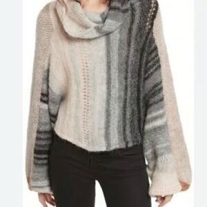 Free People Cloud Kicker Alpaca sweater